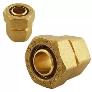 엑셀파이프 황동 이음쇠 F소켓 15A 부속