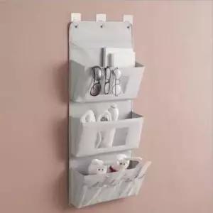 [JED] 파우치 벽걸이 수납 3단 포켓 멀티 도어 행거