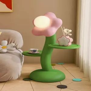 꽃테이블 티테이블 협탁 원탁 꽃모양 플라워 인테리어
