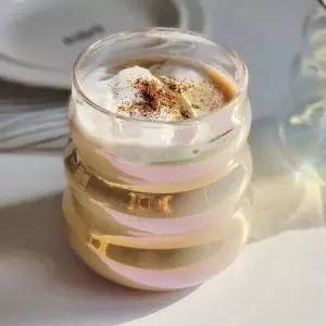 유리컵 내열유리 머그컵 커피잔 웨이브 550ml