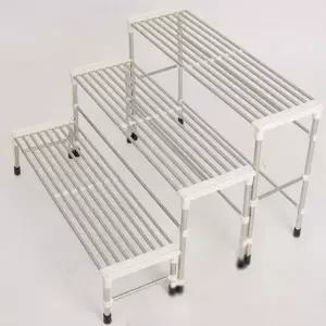 진열대 3단 화분받침대 선반 정리대 베란다 다육이