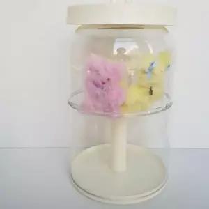 [알티피아]진열장 피규어 보관함 투명 회전식 원통형 장식장