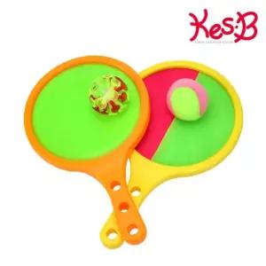 캐스B 찍찍이 라켓 캐치볼/스포츠/완구/놀이/볼놀이/공받기/공놀이/공던지기/어린이/아동/유아/케치볼