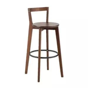 원목 바의자 홈바 카페 인테리어 높은 디자인 의자