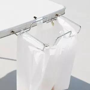 캠핑 테이블 쓰레기 봉투 걸이 거치대 휴지통 스탠드 건조망