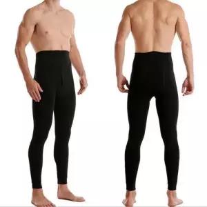 남자 넓은 허리밴드 2중보온 기모 타이즈 레깅스