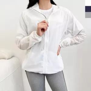 KSS 8569W 남여공용 바람막이 스트링후드점퍼