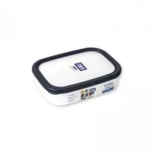 밀폐용기 360ml 직사각 토마 3호 매직크린 유리반찬통 스텐밀폐용기