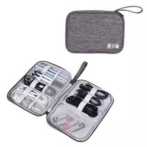 [콩심팥심]디지털 파우치 스마트폰 태블릿 보조배터리 USB 여행 외장하드