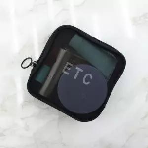 [콩심팥심]여행용 메쉬 미니 파우치 화장품 메이크업 립파우치 미니백 립스틱