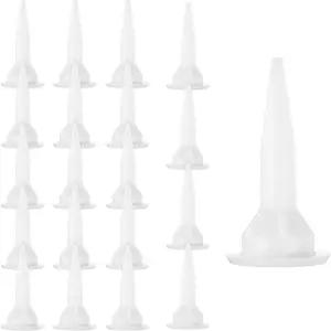 하핑턴 20개 코킹 노즐 콘 재사용 팁 에폭시 어플리케이터 유니버설 소시지 건 세트