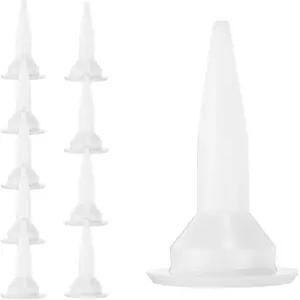 하핑턴 10개 코킹 노즐 콘 재사용 가능 팁 에폭시 어플리케이터 유니버설 소시지 건 세트