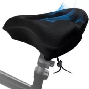 편안한 장거리 라이딩을 위한 레바스 자전거 시트 쿠션 패딩 충격 흡수 커버 도로 산악 및 통근용 범용