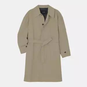 [이카룩]IKALOOK 봄가을 루즈핏 롱 트렌치 코트 DCO102