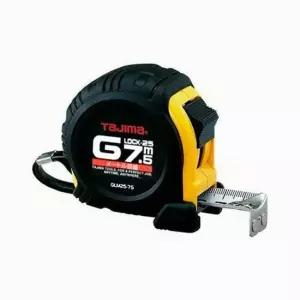 타지마 줄자 고무완충 자동형 자석훅 GLM25 7.5M 25mm 타지마