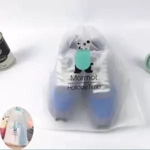 여행비닐팩 여행용 신발 소품 옷 보관 방수 비닐주머니1P