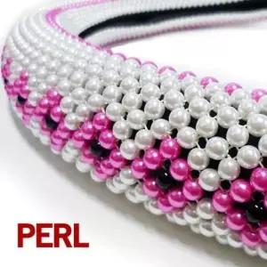 핸들카바 핸드메이드 차량핸들커버 수제 진주핸들커버 국산