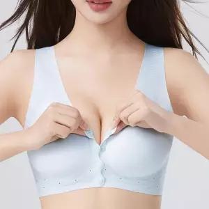 [미미캐츠]미미캐츠 프론트 후크 숨쉬는 패드 시원한 에어 매쉬 쿨 여성 브라탑 탑브