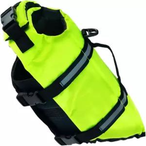 강아지 구명조끼 - 보호자 소형견을 위한 손잡이가 달린 플로팅 세이프티 베스트 모든 품종 야외 비치 풀