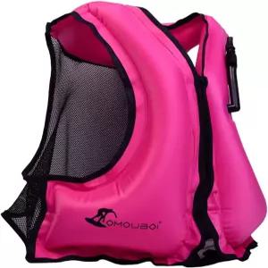 베너리 풍선 재킷 수영 조끼 카약 낚시 스노클링 부력 밝은 색상의 수상 스포츠 성인에게만 적합합니다