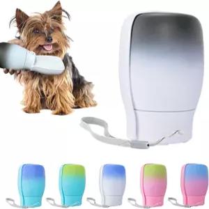 휴대용 반려견 물병 식품 등급 플라스틱 여행용 야외용 누수 방지 강아지 디스펜서 산책 액세서리 선물