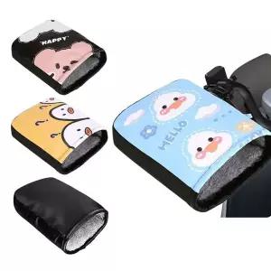 NEW 캐릭터 오토바이 핸들 방한워머 털안감 겨울장갑