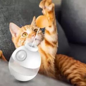 [반려] 강아지 오뚝이 노즈워크 고양이 깃털 외출 장난감 1P