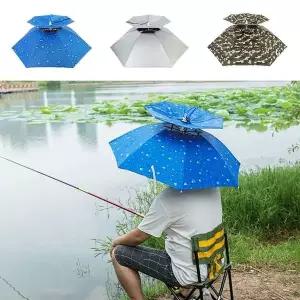 낚시터 우산모자/ 햇빛가리개/ 아이디어상품/핸즈프리