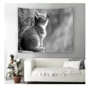 특대 아기냥이 패브릭 포스터 가림막 커튼 가리개 커텐 바란스 가림천 천포스터