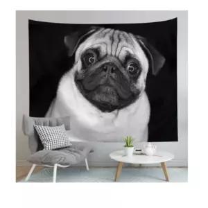 특대 프렌치불독 패브릭 포스터 가림막 커튼 가리개 커텐 바란스 가림천 천포스터
