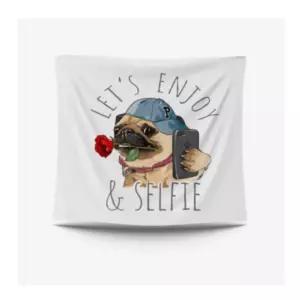 특대 불독 패브릭 포스터 가림막 커튼 가리개 커텐 바란스 가림천 천포스터