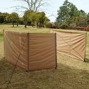 캠핑 윈드 스크린 초대형 바람막이 천막 6 사생활 보호 가림막 불멍 텐트 커텐 블라인드