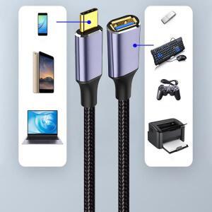 고속 데이터 코드 케이블 OTG 어댑터 라인, 수-암 익스텐션 와이어, 노트북 키보드 마우스 자동차, C타입-U