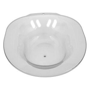 데코르니지아 화장실 변기 물받이 치질용 좌욕 산후 관리 대야 여성용 엉덩이 세척 편안한 목욕 그릇 연회색