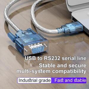 USB-RS232 케이블 DB9 COM 포트 직렬 PDA 9 핀 DB9 변환기 어댑터(컴퓨터 PLC용)
