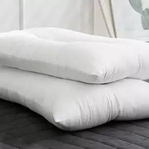 편한베개 세미 화이바 피치스킨 구름 경추 베개솜 40X60cm