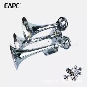 에어혼 화물차 크락션 TZ-313 대형 3음 가스 4튜브 자동차 12/24V 트럭 선박 기차 솔레노이드 밸브 타입