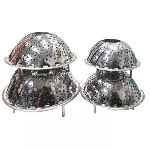 스텐 접이식 찜망 속받침 찜판 4종 냄비 계란 주방 떡