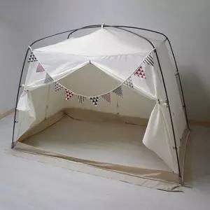 [오너클랜]바닥없는 이지룸 4도어 난방텐트 실내 보온 방한텐트