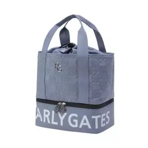 파리게이츠골프가방 PQS 521D3BGA02_BL 여성 스마일 퀼팅 로고 보온백