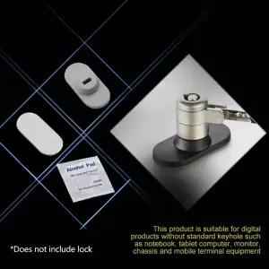 노트북시건장치 잠금 도난방지 B0KA 노트북 컴퓨터 보안 케이블 체인 키 PC 도난 방지 태블릿 구멍