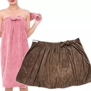 골프목욕가운 흘러내림이없는 극세사랩비치가운 샤워가운 수건 겸용