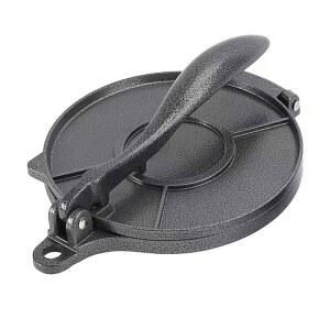 토르티야 프레스 8인치 크레이프 수제 50장 제조업체 블랙 주조 팬케이크 알루미늄 합금 플랩잭 머신 기계