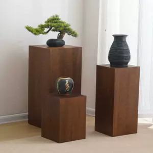 원목 상품 디스플레이 매장 수납장 벽선반 수납