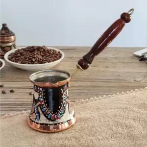 수입 터키식 구리 빈티지 드립 커피메이커 이브릭