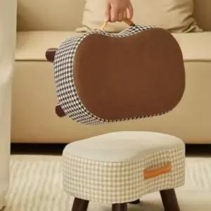 스툴 의자 신발장 미니 벤치 현관 발받침 낮은 풋 슈