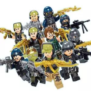 블럭 군인피규어 만들기 24개 TWEFE701