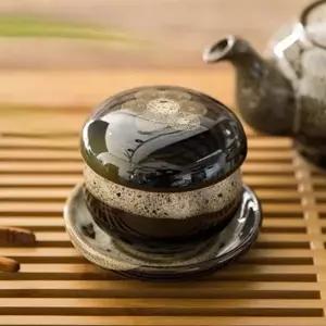 bns 이천도자기 이중시유 꼬마 다기 1조 세트 전통찻잔 선물용