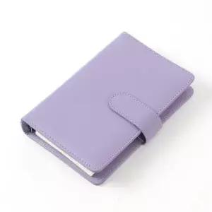 [문구/오피스] 노트 다이어리형 퍼플 A6 유선노트