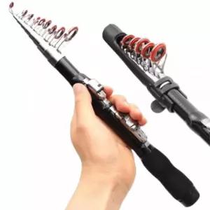 간편 휴대용 낚시대 루어 접이식 로드 야외